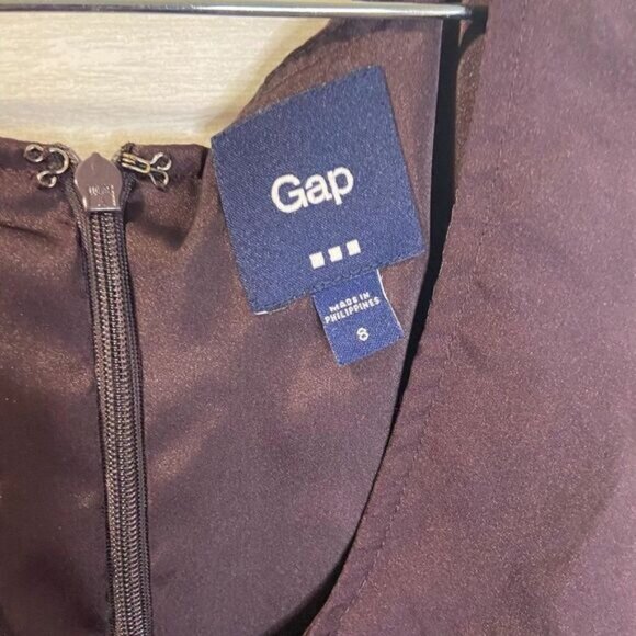 GAP Women's Scoop‎ Neckline Tiered Sleeveless Dress - Picture 5 of 6